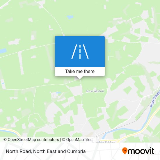 North Road map