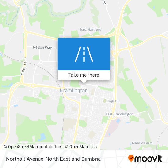 Northolt Avenue map