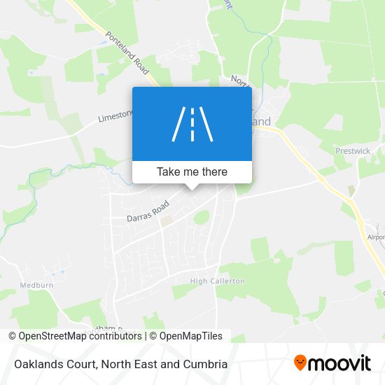 Oaklands Court map