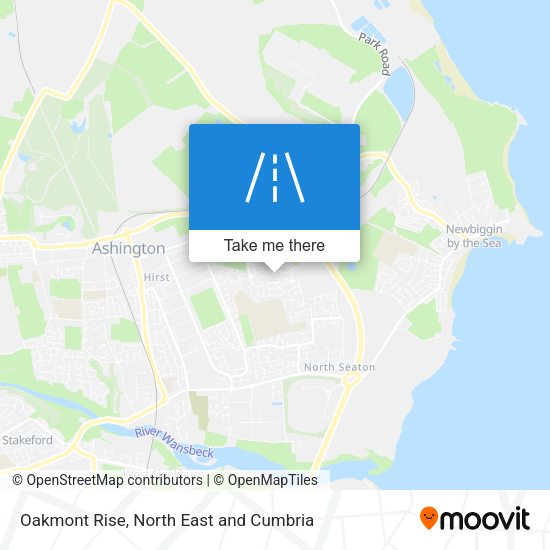 Oakmont Rise map