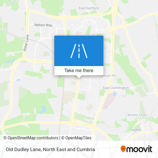 Old Dudley Lane map