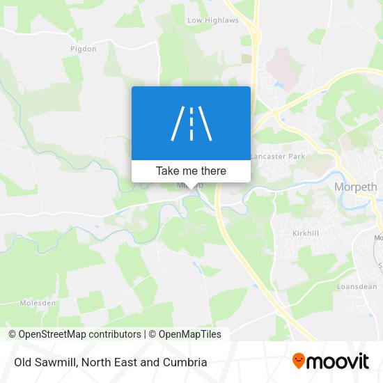 Old Sawmill map