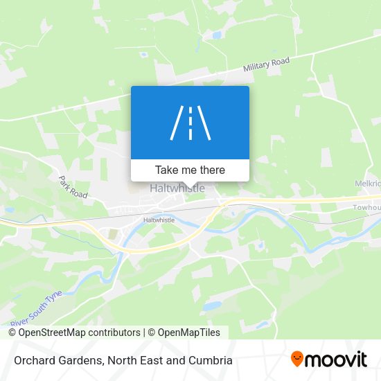 Orchard Gardens map