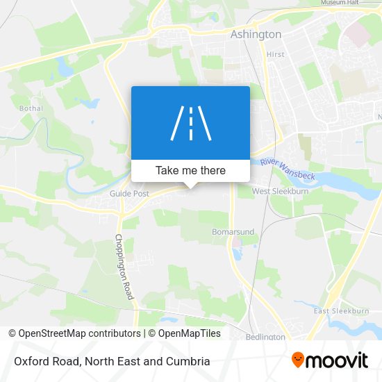 Oxford Road map