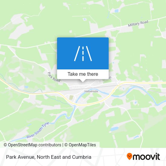 Park Avenue map