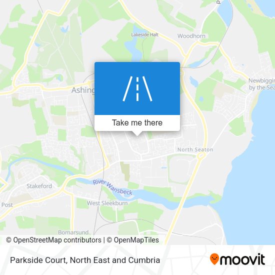 Parkside Court map