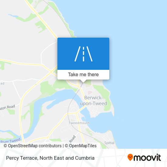 Percy Terrace map