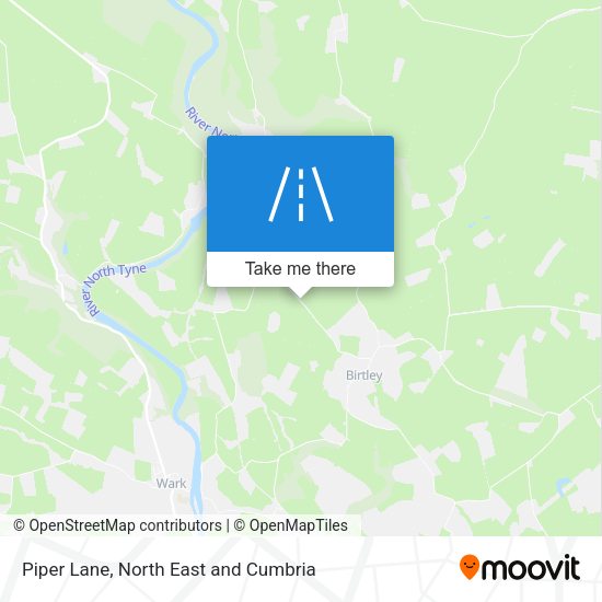 Piper Lane map