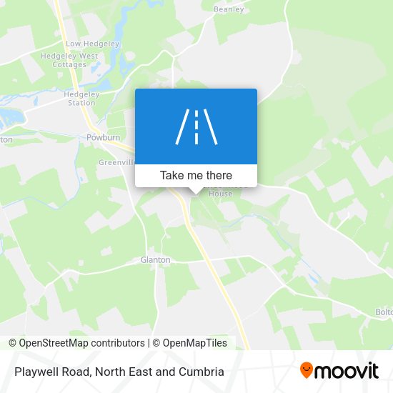 Playwell Road map