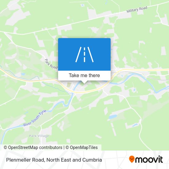 Plenmeller Road map