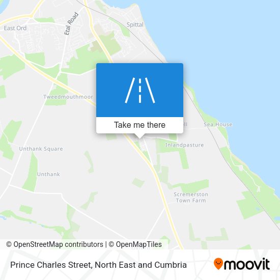 Prince Charles Street map