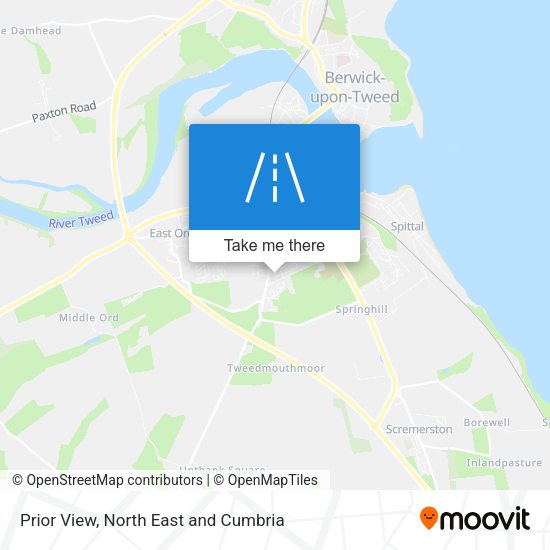 Prior View map
