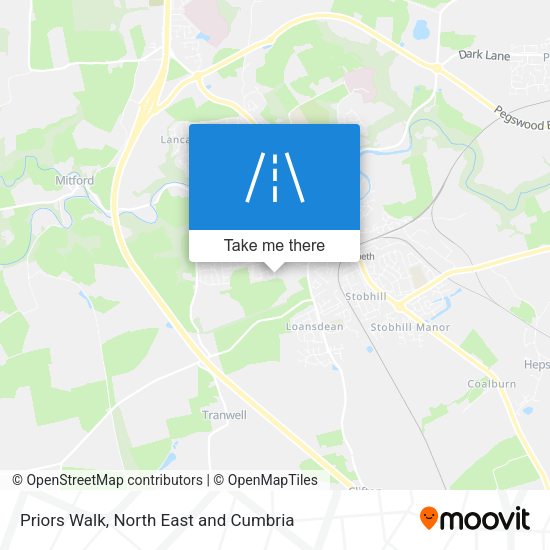 Priors Walk map