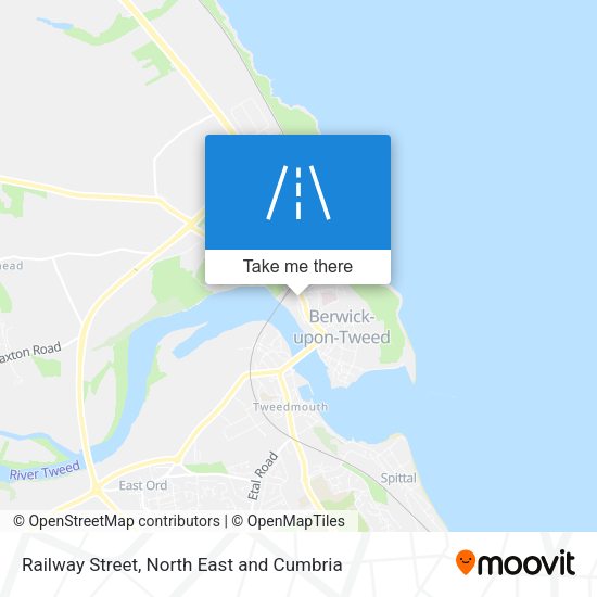 Railway Street map