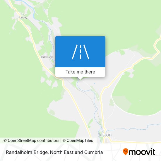 Randalholm Bridge map