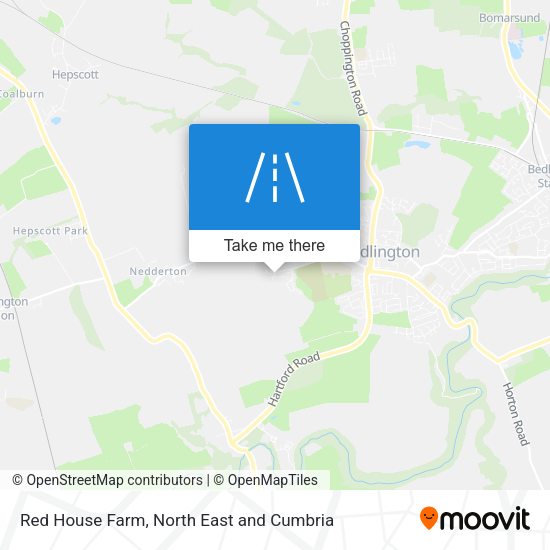 Red House Farm map