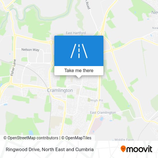 Ringwood Drive map