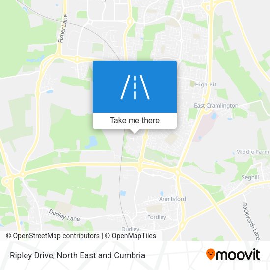 Ripley Drive map