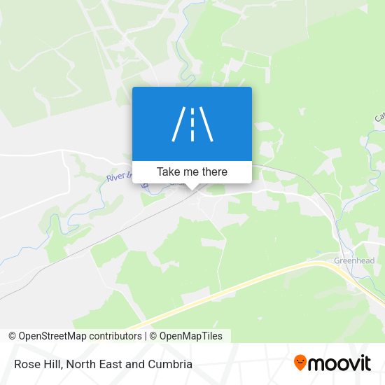 Rose Hill map