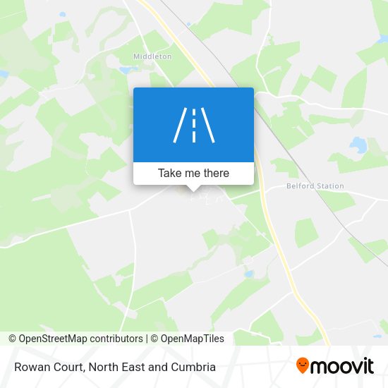 Rowan Court map
