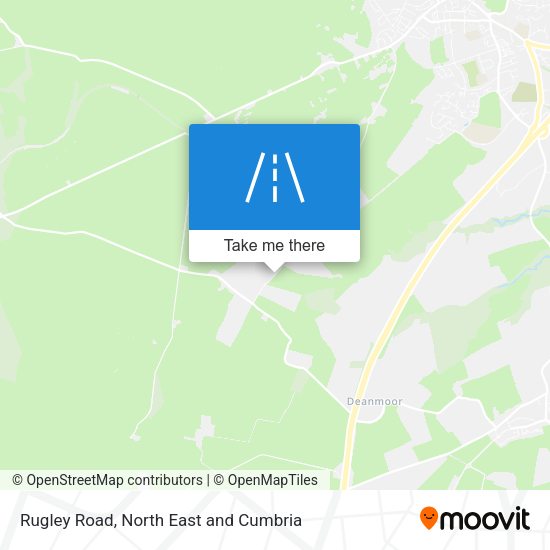 Rugley Road map