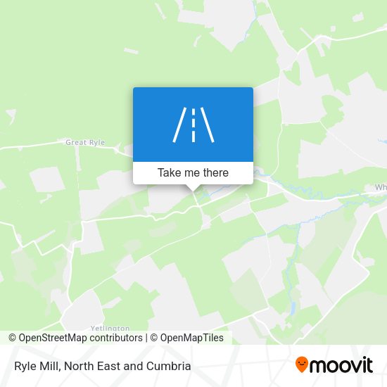 Ryle Mill map