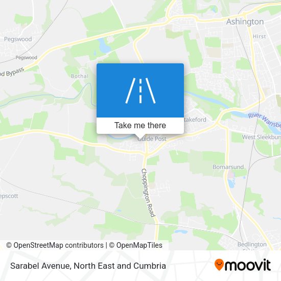 Sarabel Avenue map