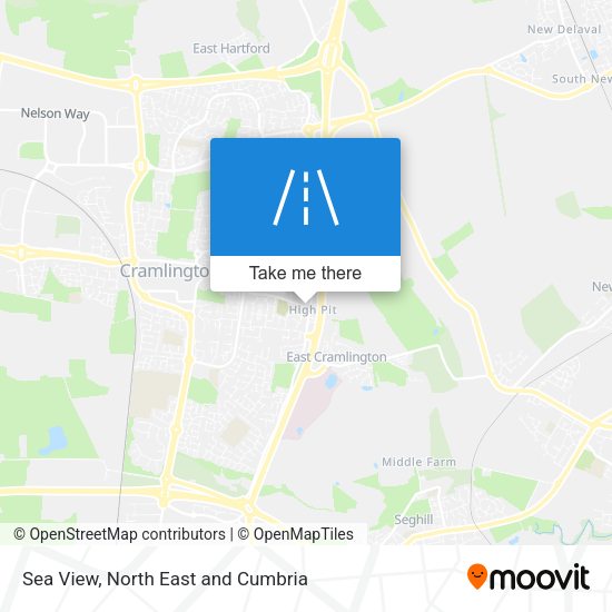 Sea View map