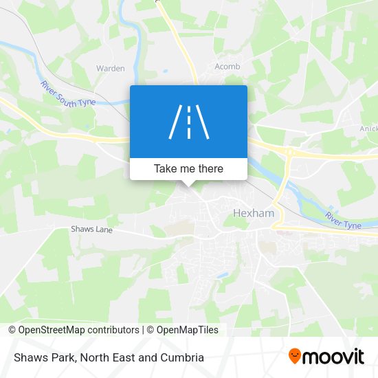 Shaws Park map