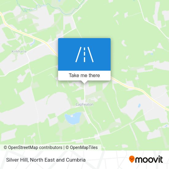 Silver Hill map