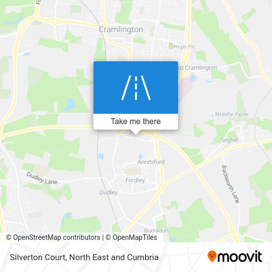 Silverton Court map