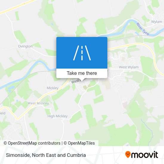 Simonside map