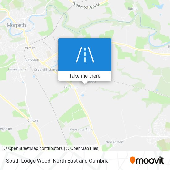 South Lodge Wood map