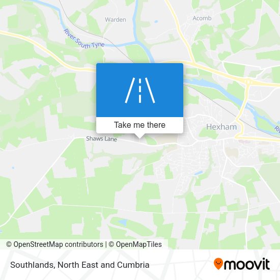 Southlands map
