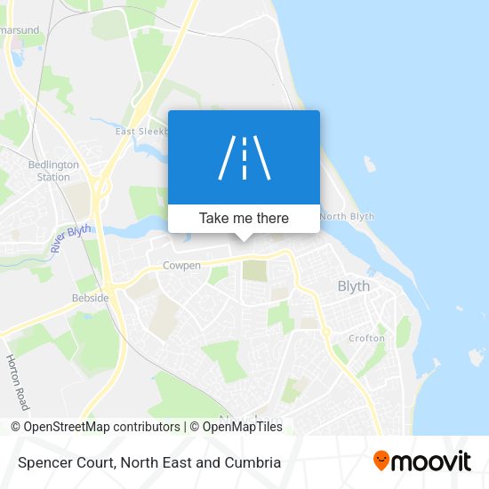 Spencer Court map