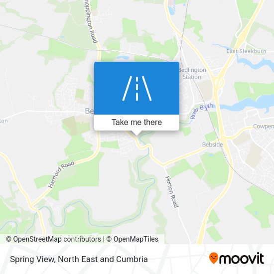 Spring View map