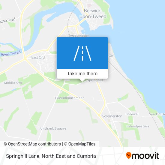 Springhill Lane map