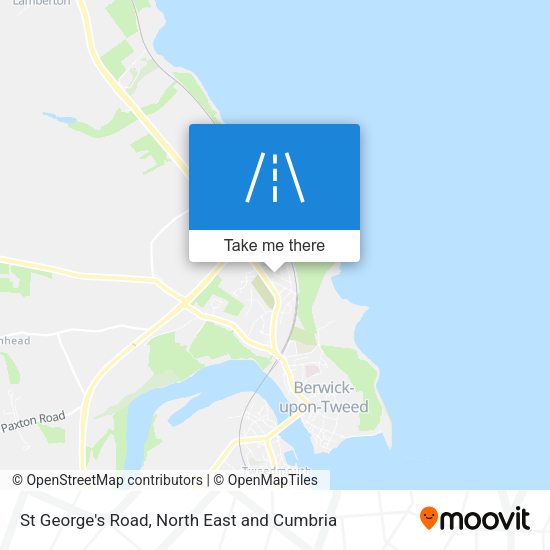 St George's Road map