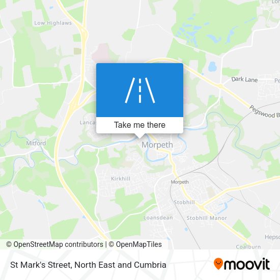St Mark's Street map
