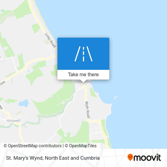 St. Mary's Wynd map
