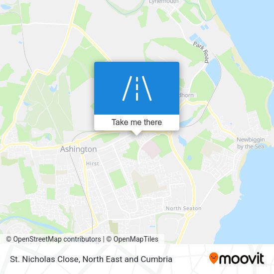 St. Nicholas Close map
