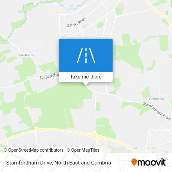 Stamfordham Drive map