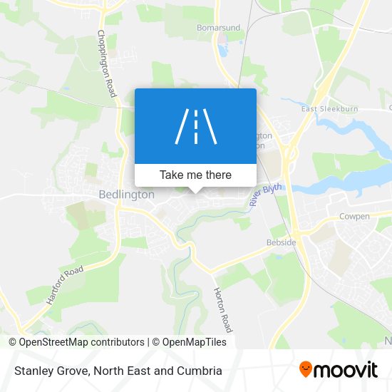 Stanley Grove map
