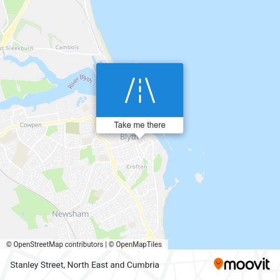 Stanley Street map