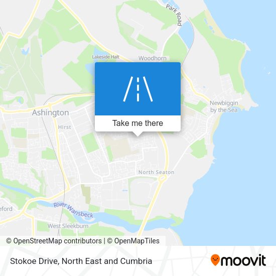 Stokoe Drive map