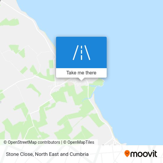 Stone Close map