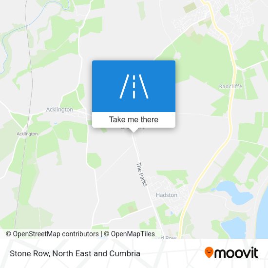 Stone Row map