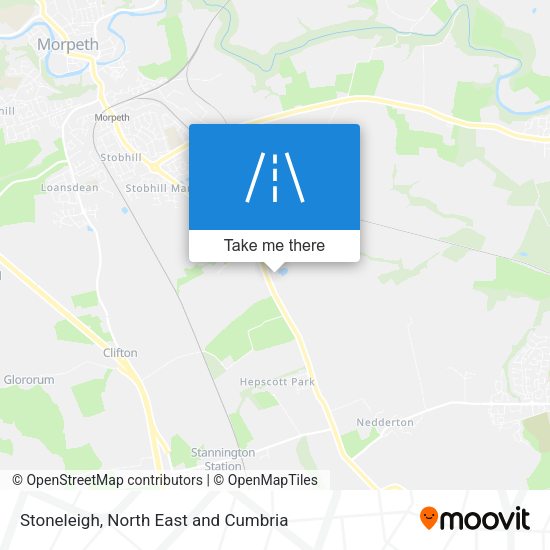 Stoneleigh map