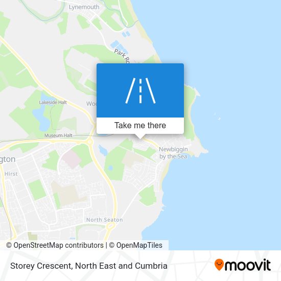Storey Crescent map