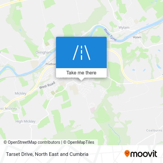 Tarset Drive map